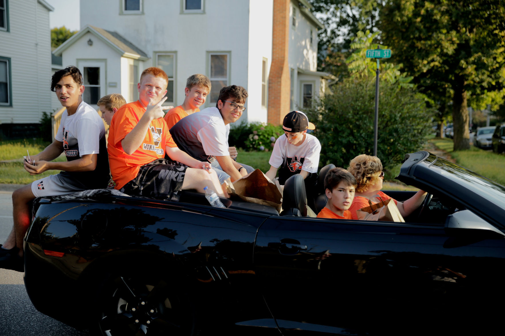 Winona Senior High School Football Homecoming vs Kasson-Mantorville